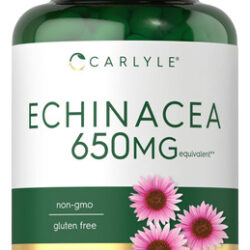 Suplemento Carlyle Echinacea Em Cápsulas 650 Mg 120 Unidades