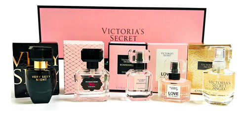 Mini Conjunto De Presentes Perfume Victoria"s Secret De 5 Pe - Imagem 2