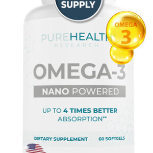 Suplementos Purehealth Research Omega 3 Wild Fish Oil 60 Sof