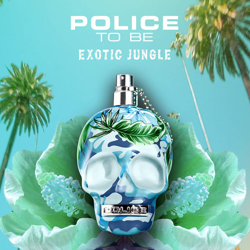 Perfume Police To Be Exotic Jungle Edt 75ml Para Homens - Imagem 2