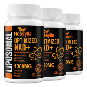 Suplemento Rossylla Lipossomal Nad+ 1300 Mg 180 Unidades