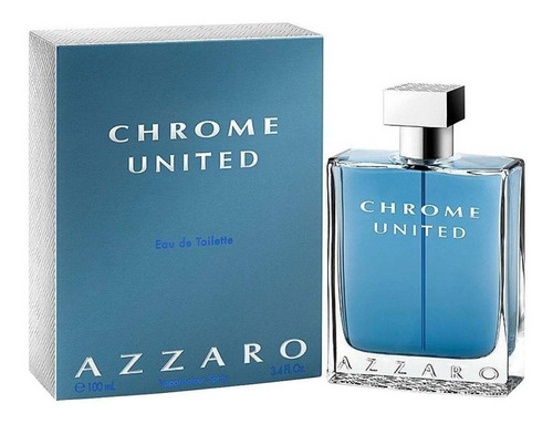Azzaro Chrome United EDT 100ml para masculino - Imagem 2