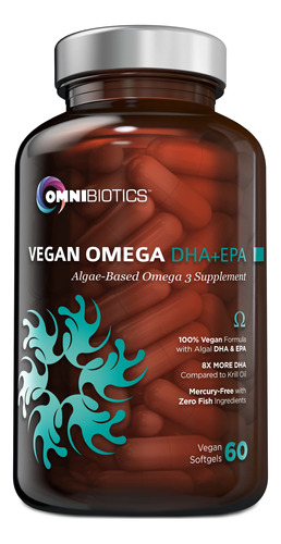 Suplemento Omnibiótico Vegano Omega Dha+epa Prenatal Dha W/
