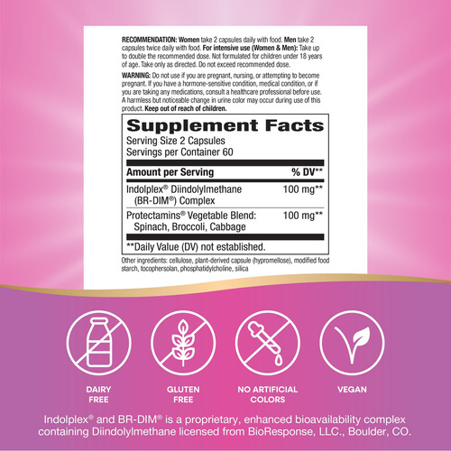 Suplemento Nature's Way Dim-plus Com 120 Cápsulas Vegetarian - Imagem 5