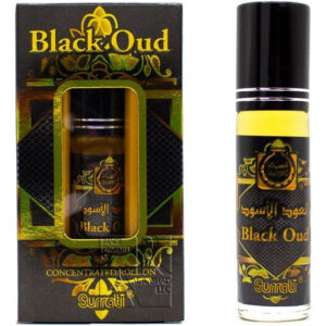 Óleo De Perfume Roll-on Uvubxt Black Oud 6ml Da Surrati