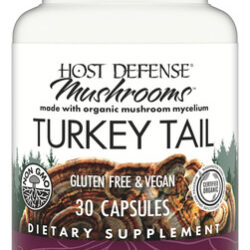 Suplemento Host Defense Turkey Tail 30 Cápsulas