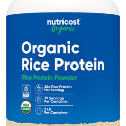 Proteína Em Pó Nutricost Organic Rice 907g Sem Glúten