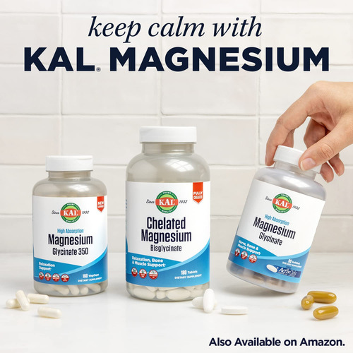 Suplemento Kal Gaba L-teanina Stress B Lozenge 100ct - Imagem 7