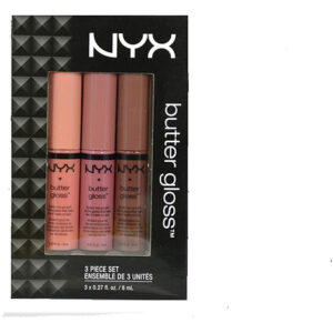 Conjunto De Brilho Labial Nyx Butter 3 (creme Brulee, Angel