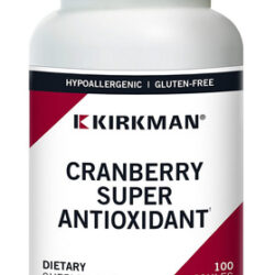 Suplemento Kirkman Labs Cranberry Super Antioxidante 100 Cáp