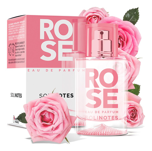 Perfume Solinotes Rose Eau De Parfum 50ml Para Mulheres