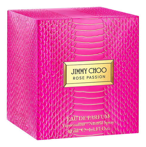 Perfume Jimmy Choo Rose Passion Eau De Parfum 40ml Para Mulh - Imagem 2