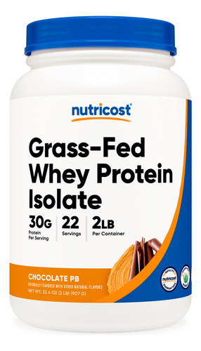 Isolado De Proteína De Soro De Leite Nutricost Alimentado Co