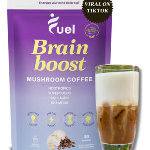 Mushroom Coffee Fuel Nutrition Pro Com Colágeno E Cogumelos