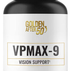 Suplemento Golden After 50 Vpmax-9 Vision Support 60 Cápsula