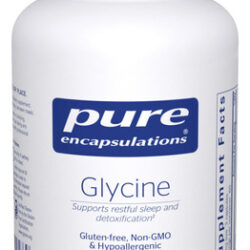 Suplemento Pure Encapsulations Glycine 180 Cápsulas
