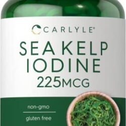 Suplemento Carlyle Sea Kelp Iodo 225mcg 500 Comprimidos