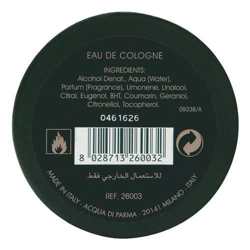 Perfume Acqua Di Parma Colonia Club Eau De Cologne 180ml - Imagem 2