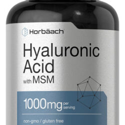 Cápsulas De Ácido Hialurônico Horbäach 1000mg 120
