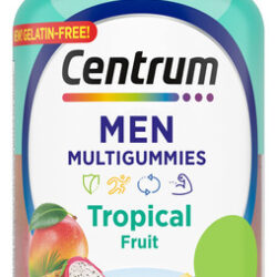 Multivitamínico Centrum Masculino Gummies Tropical Fruit 100