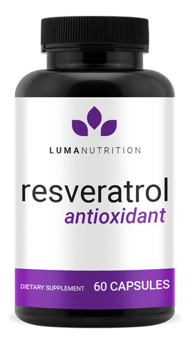 Suplemento De Chá Luma Nutrition Resveratrol High Purity 98%
