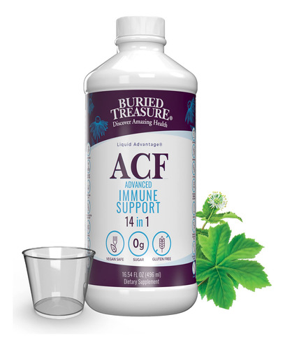 Suplemento Buried Treasure Acf Advanced Immune Response 473m
