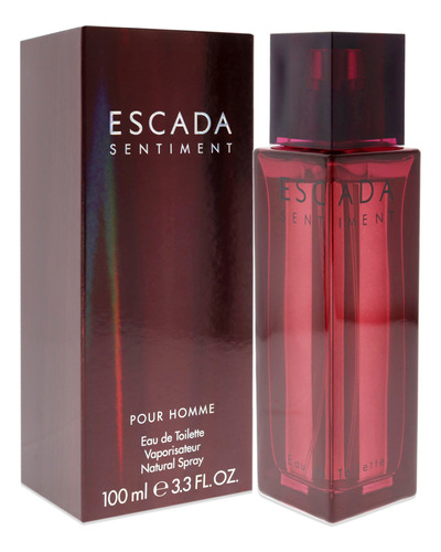 Perfume Sentimento Escada Com 40ml De Spray Edt - Imagem 3