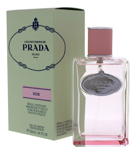 Perfume Prada Infusion De Rose Edp Spray Para Mulheres 100ml - Imagem 4