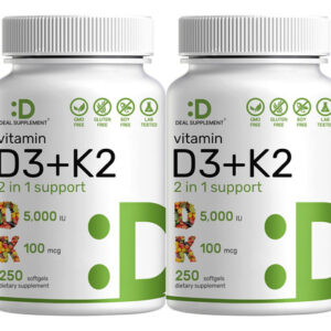 Oferta De Suplemento Suplemento Vitamina D3 K2 5000 Ui 250 S