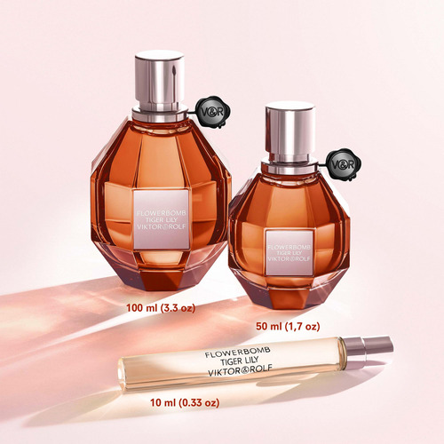 Perfume Viktor&rolf Flowerbomb Tiger Lily Eau De Parfum 100m - Imagem 5