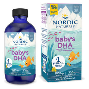 Suplemento De Dha Nordic Naturals Para Bebês, 1050 Mg Da Ome