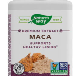 Suplemento Nature's Way Maca 350 Mg De Extrato 60 Vcaps