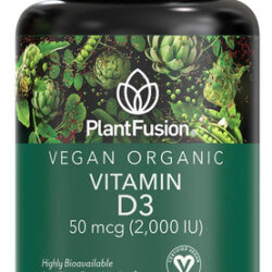 Suplemento Plantfusion Vegan Vitamina D3 2000iu 60 Comprimid