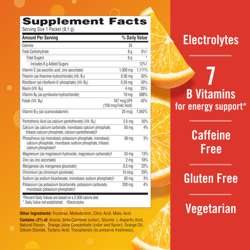 Suplemento Emergen-c 1000 Mg De Vitamina C Com Zinco Super O - Imagem 5