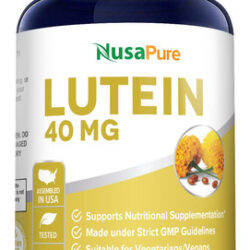 Suplemento Nusapure Luteína 40 Mg 180 Cápsulas Vegetais