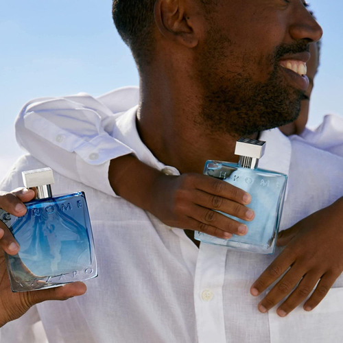 Perfume Azzaro Chrome Eau De Parfum 100ml Para Homens - Imagem 4