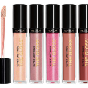 Conjunto De 5 Peças De Gloss Labial Revlon Super Lustrous Th