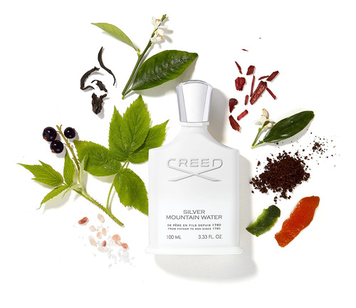 Perfume Creed Silver Mountain Water Para Homens Colônia 100m - Imagem 4