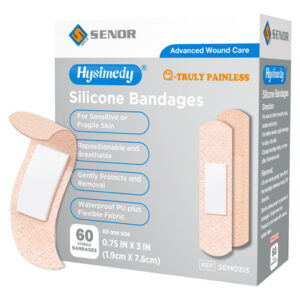 Bandagens Adesivas De Silicone Hysimedy Para Pele Fina Sensí