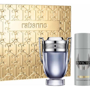 Fragrance Set Paco Rabanne Invictus 100ml Edt + 10ml Edt + 1