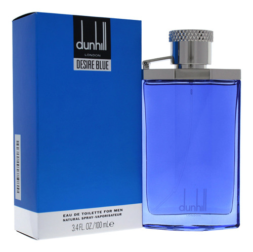 Desire Blue Por Alfred Dunhill Para Homens - 3.4 Oz Edt Spra