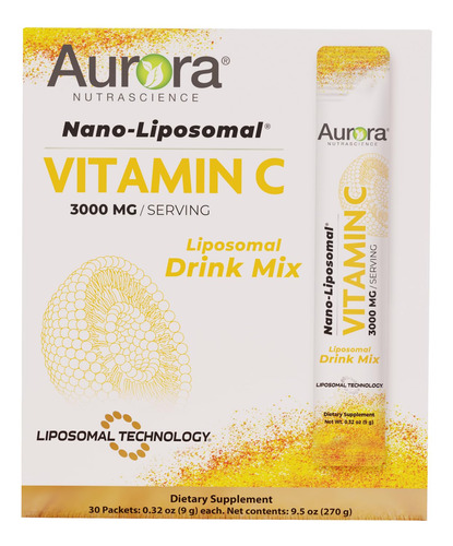 Mix De Bebidas Vitamínicas Aurora Nutrascience Nano-lipossom