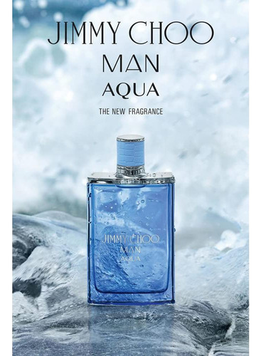 Perfume Jimmy Choo Man Aqua Eau De Toilette 30ml Para Homens - Imagem 2