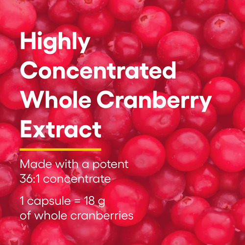 Suplemento Natural Factors Cranrich Cranberry 180 Cápsulas - Imagem 2