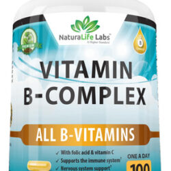Suplemento Naturalife Labs Complexo De Vitamina B Com Vitami
