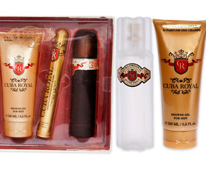 Conjunto De Presente Cuba Royal By Cuba Para Homens, 4 Peças