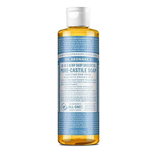 Dr. Bronners - Sabonete Líquido Puro De Castela (sem Perfume - Imagem 3