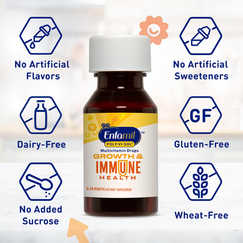 Suplemento Multivitamínico Líquido Enfamil Poly-vi-sol 50ml - Imagem 4