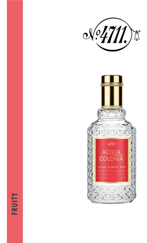 Perfume 4711 Acqua Colonia Lichia E Hortelã Branca 50ml Unis - Imagem 4
