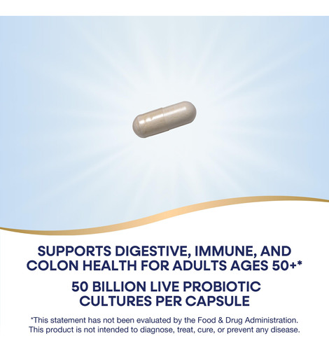 Suplemento Nature's Way Fortify Extra Strength 50+ Probiótic - Imagem 3